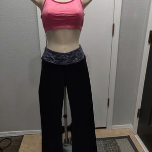 Yoga pants flare leg